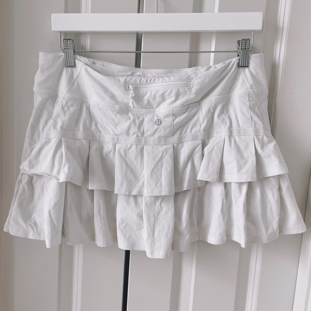 lululemon White Tennis Skirt
